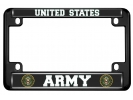 U.S. Army - Motorcycle Metal License Plate Frame