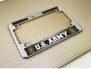 U.S. Army Retired - Motorcycle Metal License Plate Frame