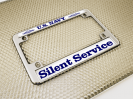 U.S. Navy Silent Service - Motorcycle Metal License Plate Frame