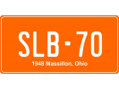 1948 Massillon, Ohio - Decorative License Plates