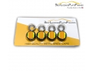 Vietnam Veteran License Plate Screw Caps - Black Metal Set of 4