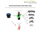 U.S. Air Force Tire Valve Stem Caps – Black Aluminum Set of 4