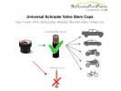 California Republic (Bear Flag) Tire Valve Stem Caps – Black Aluminum Set of 4