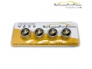 U.S Marine Corps Gold Emblem - USMC Tire Valve Stem Caps – Silver Aluminum Set of 4