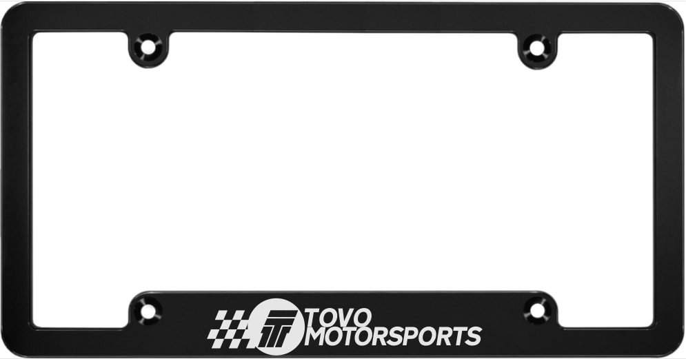 Tovo Motorsports - CNC Machined License Plate Frame