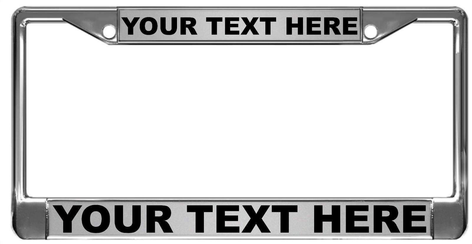 thumbnail interactive-video image 1 of BLVD Heavy Duty Stainless Steel License Plate Frame – 2 Pack, Chrome Finish 1 of 3