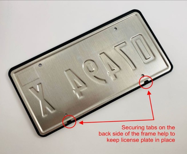 How To Install License Plate Frame In 3 Steps