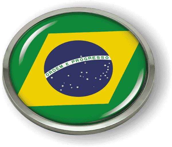 Brazil - Flag - Country Emblem