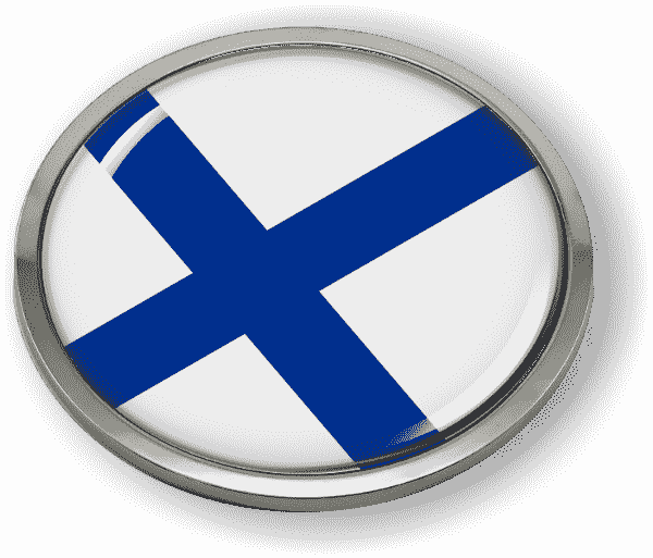 Finland - Flag - Country Emblem