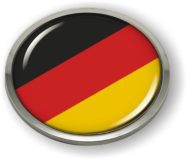 Germany - Flag - Country Emblem - Best License Plate Frames