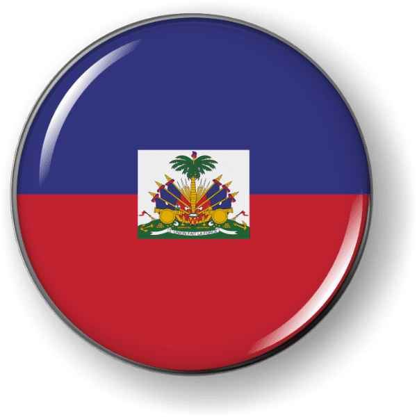 Haiti - Flag - Country Emblem - Best License Plate Frames