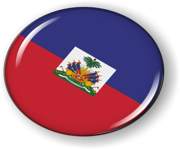 Haiti - Flag - Country Emblem - Best License Plate Frames