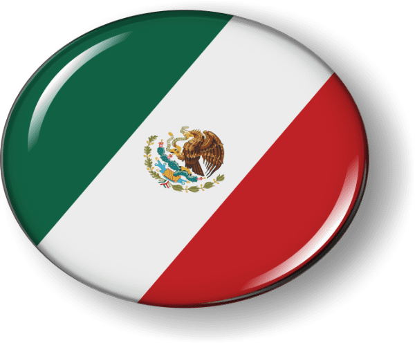 Mexico - Flag - Country Emblem - Best License Plate Frames