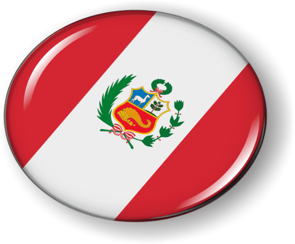 Peru - Flag - Country Emblem - Best License Plate Frames