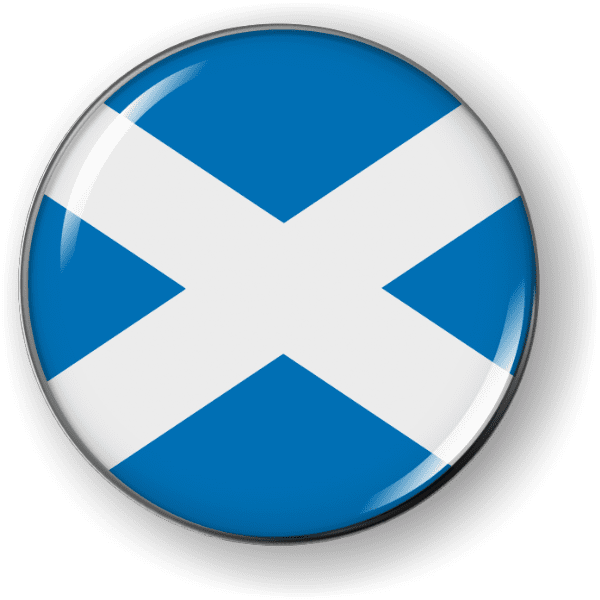 Scotland - Flag - Country Emblem - Best License Plate Frames