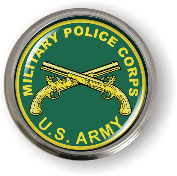 Military Police Corps Emblem - BestLicensePlateFrames.com