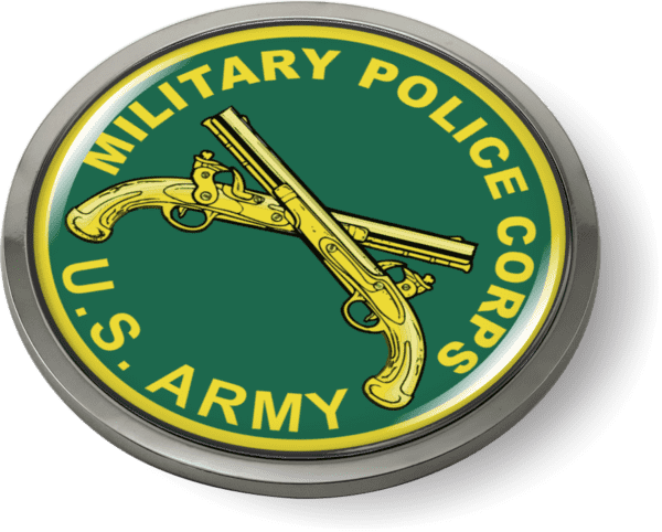 Military Police Corps Seal Vinyl Sticker – MP USACIDC, WarlordOne C6487