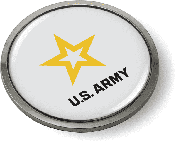 Military Car Emblems | Patriotic Car Emblems | Made in USA