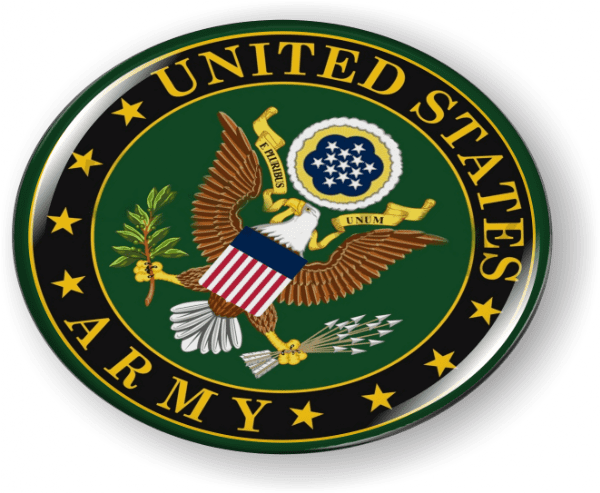 United States Army Emblem - BestLicensePlateFrames.com