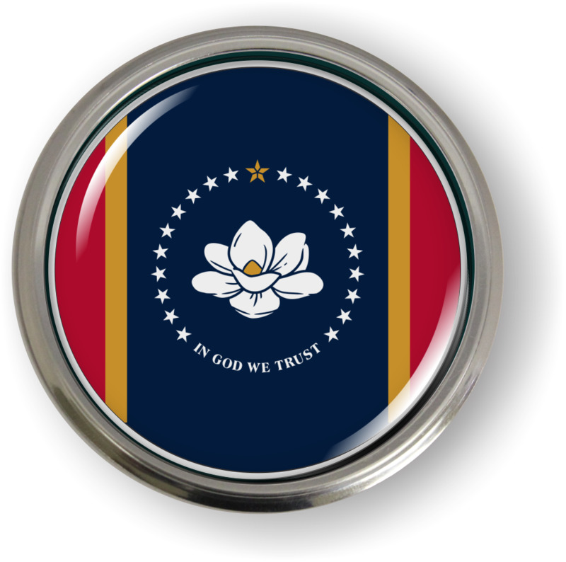Mississippi - State Flag Emblem - Best License Plate Frames