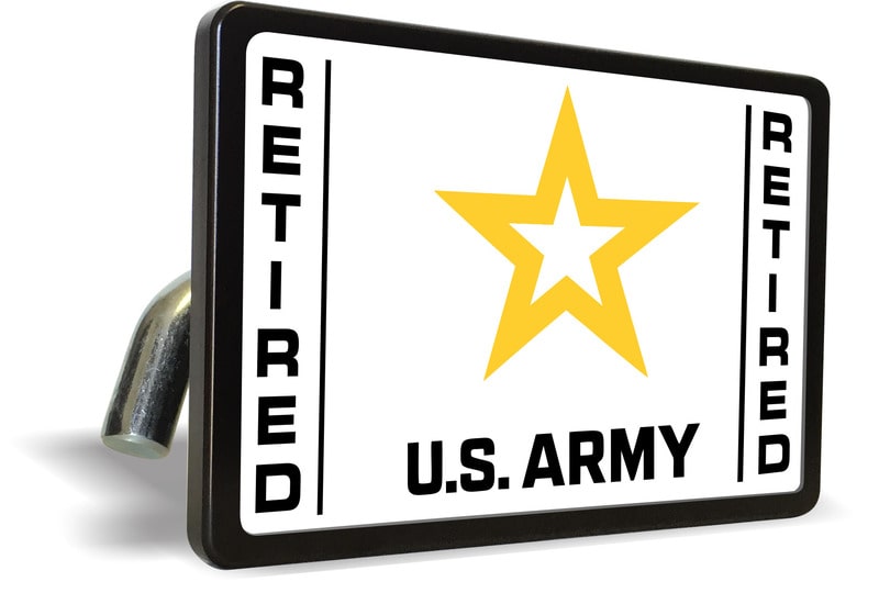 U.S. Army 9th Infantry Division Trailer Hitch Cover