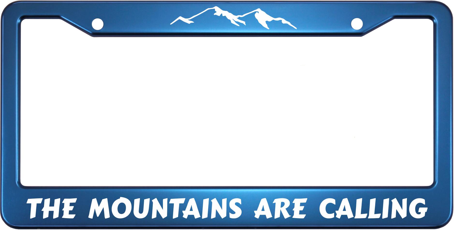 Cornice Targa Nero Con Montagne &ndash; BLVD Per Camion 4x4 Fuoristrada