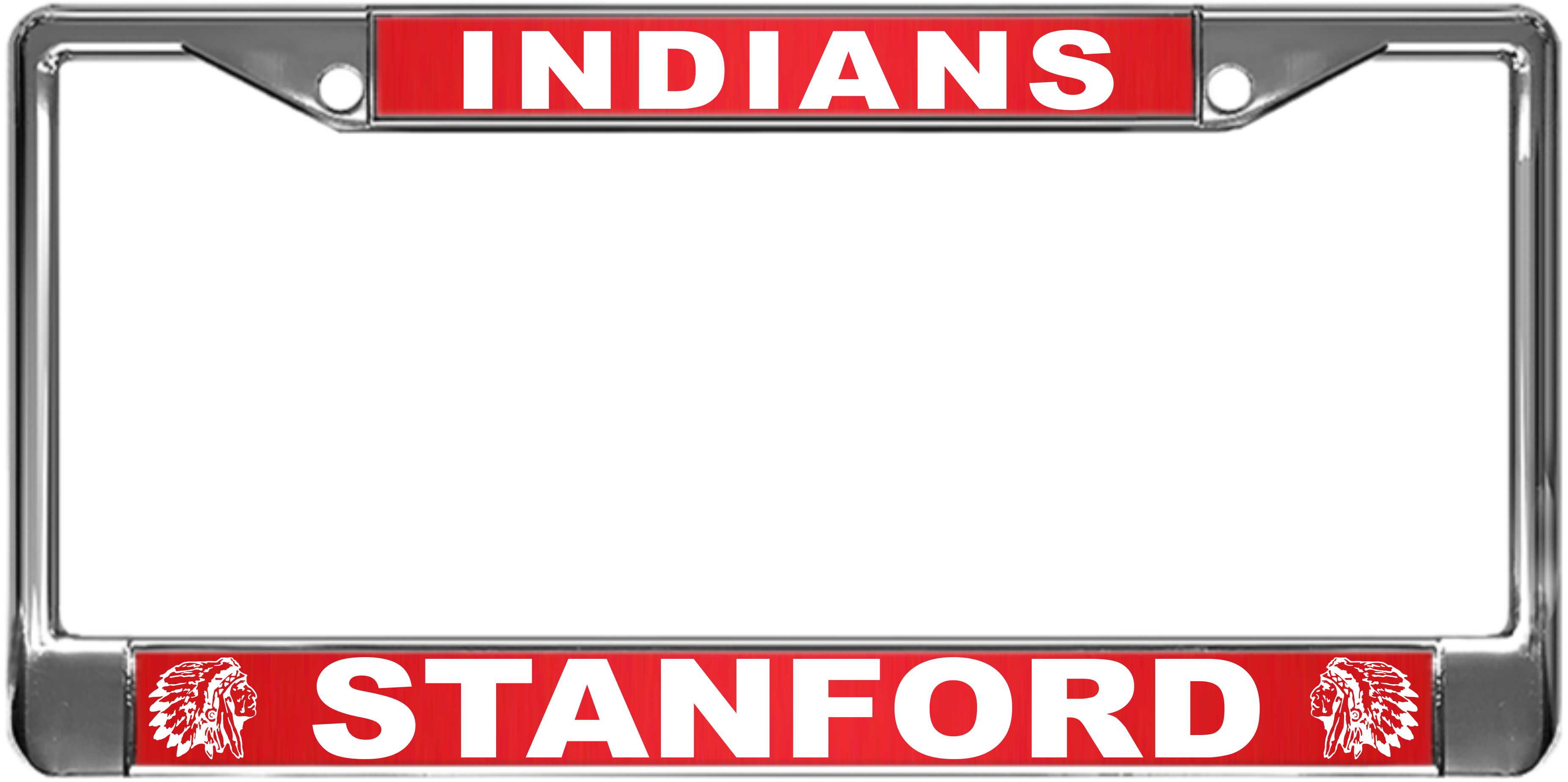 INDIANS - Custom License Plate Frame ref. Order #30870