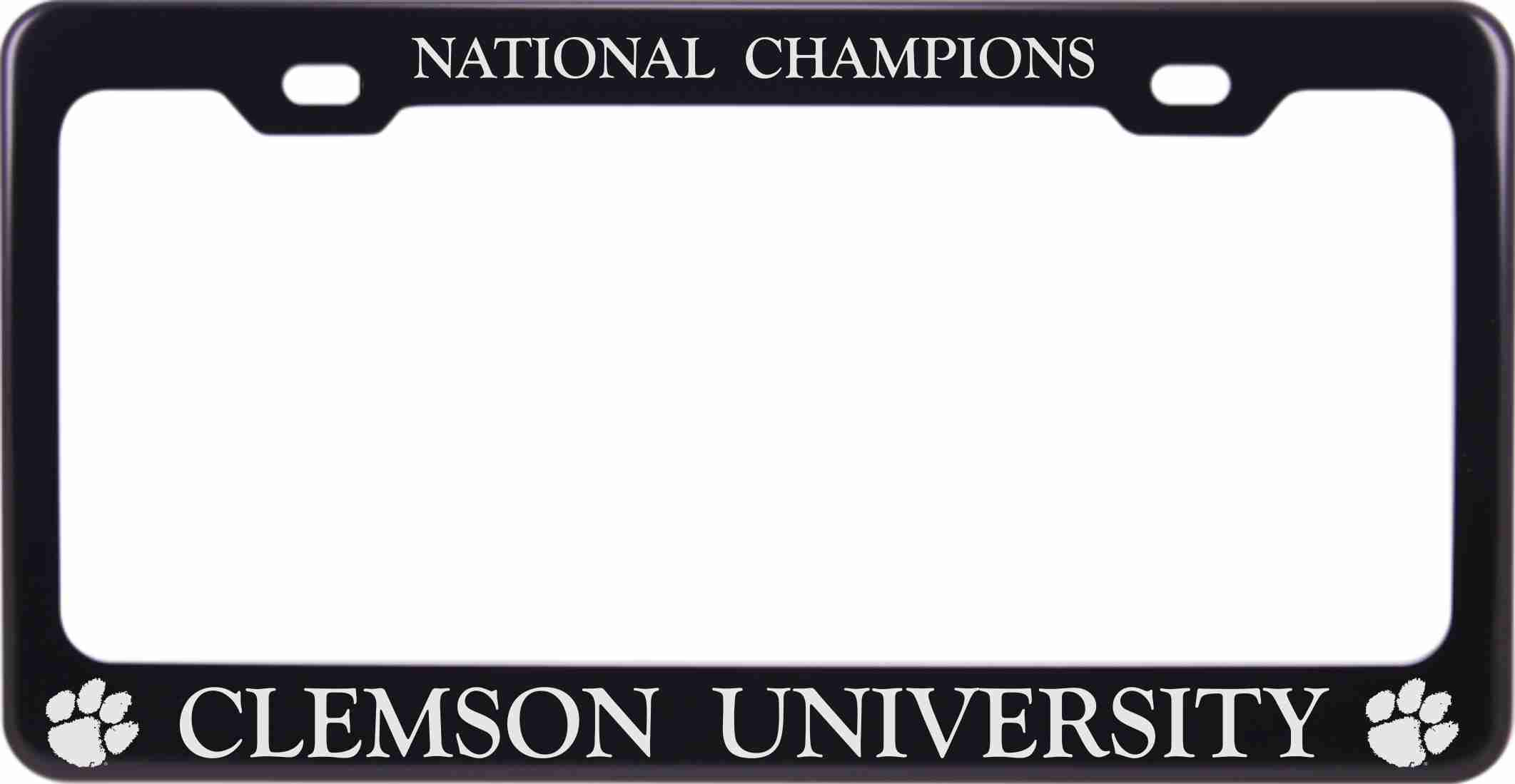 Clemson University - Custom License Plate Frame (ref# 63134)
