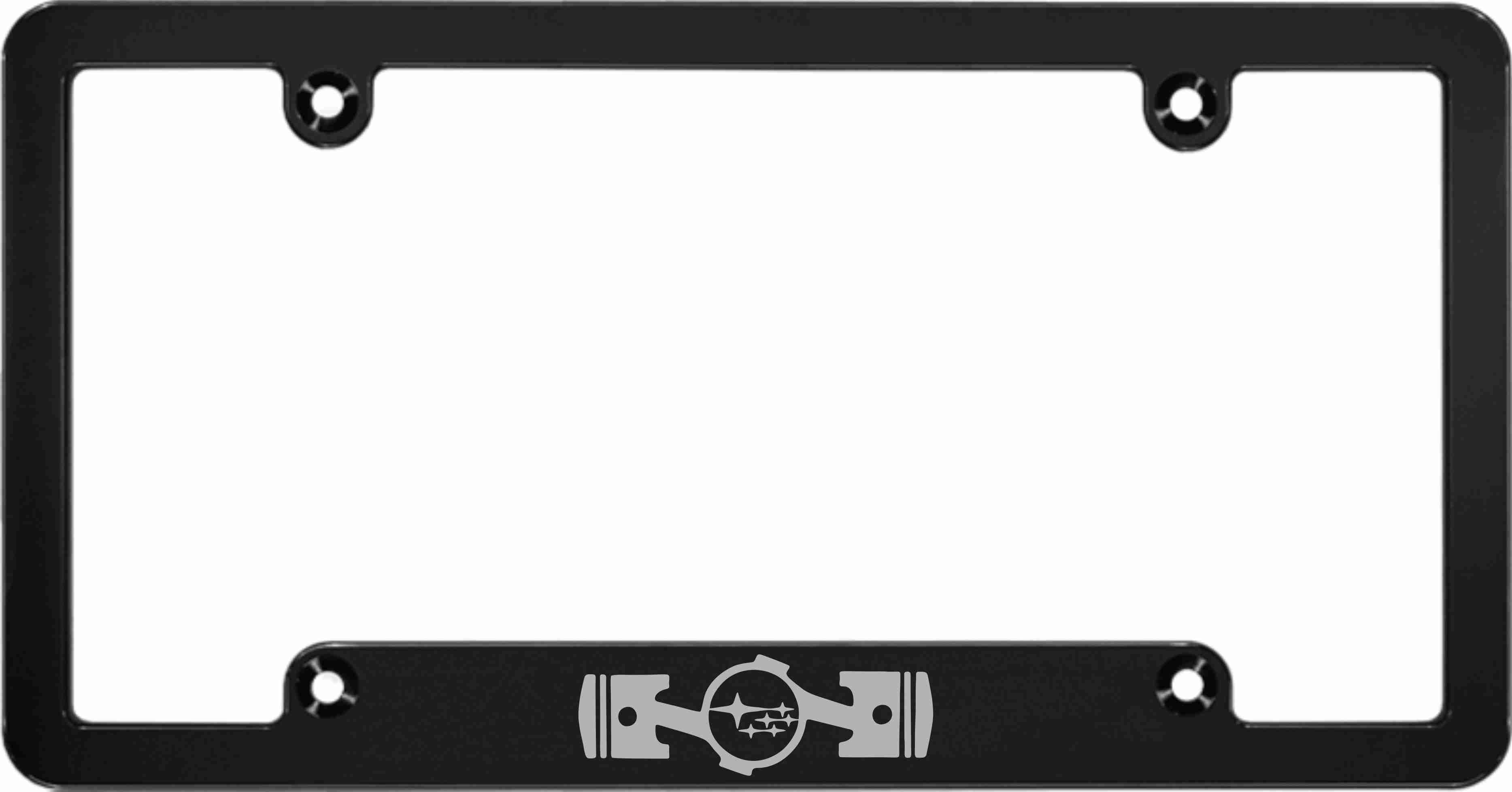 Boxer - CNC Machined License Plate Frame