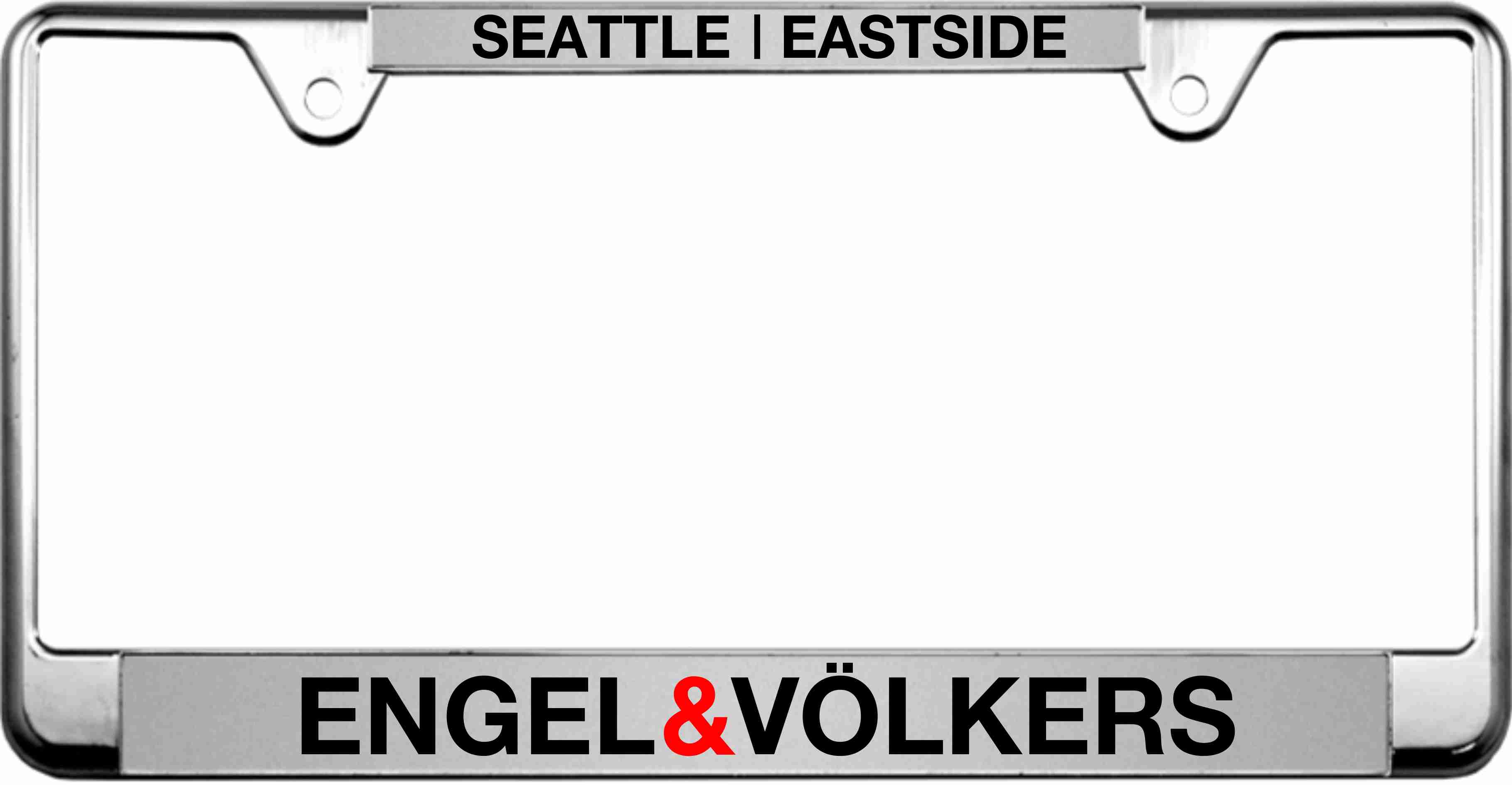 ENGEL & V?LKERS SEATTLE | EASTSIDE license plate frame