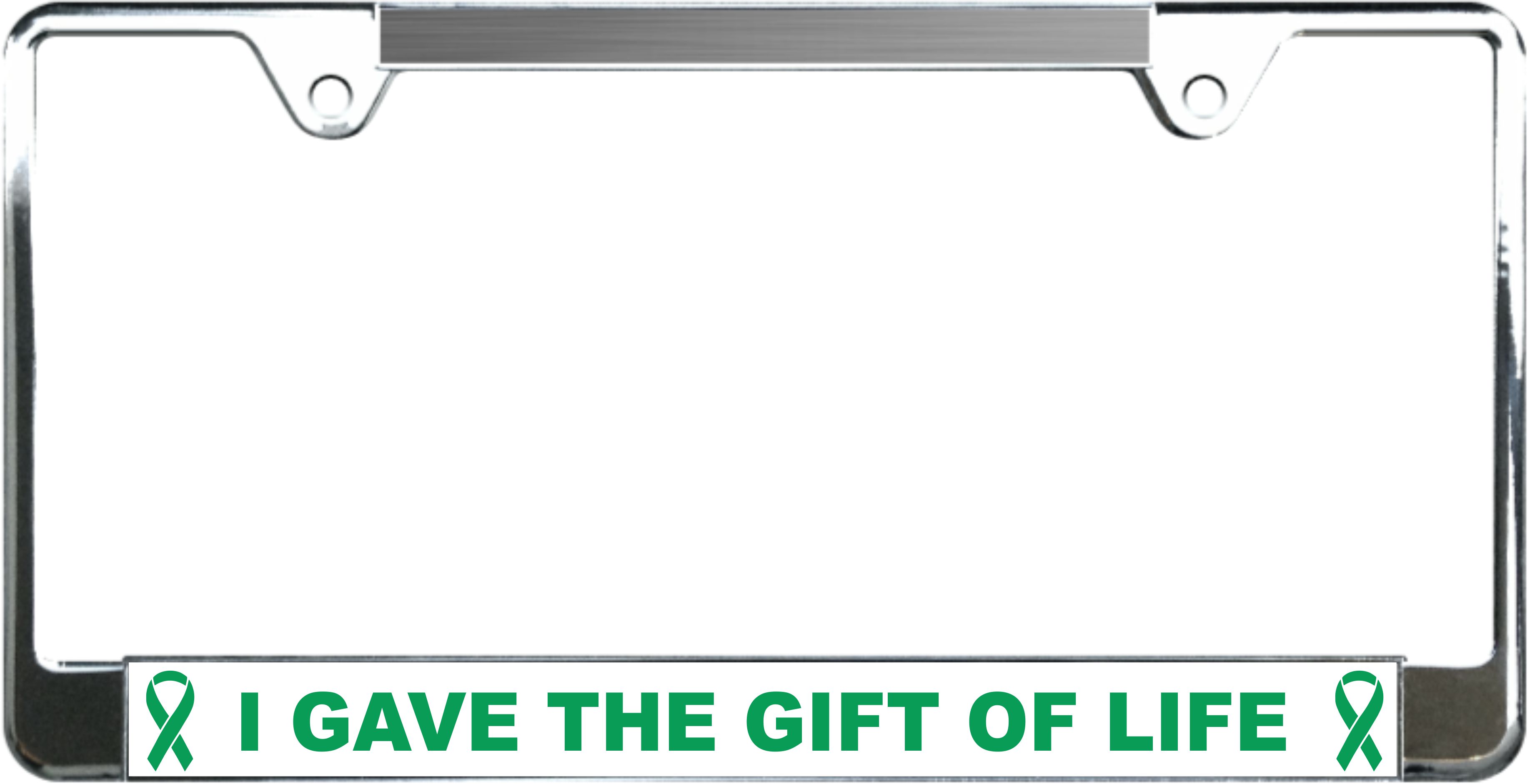 Gift of Life License Plate Frame