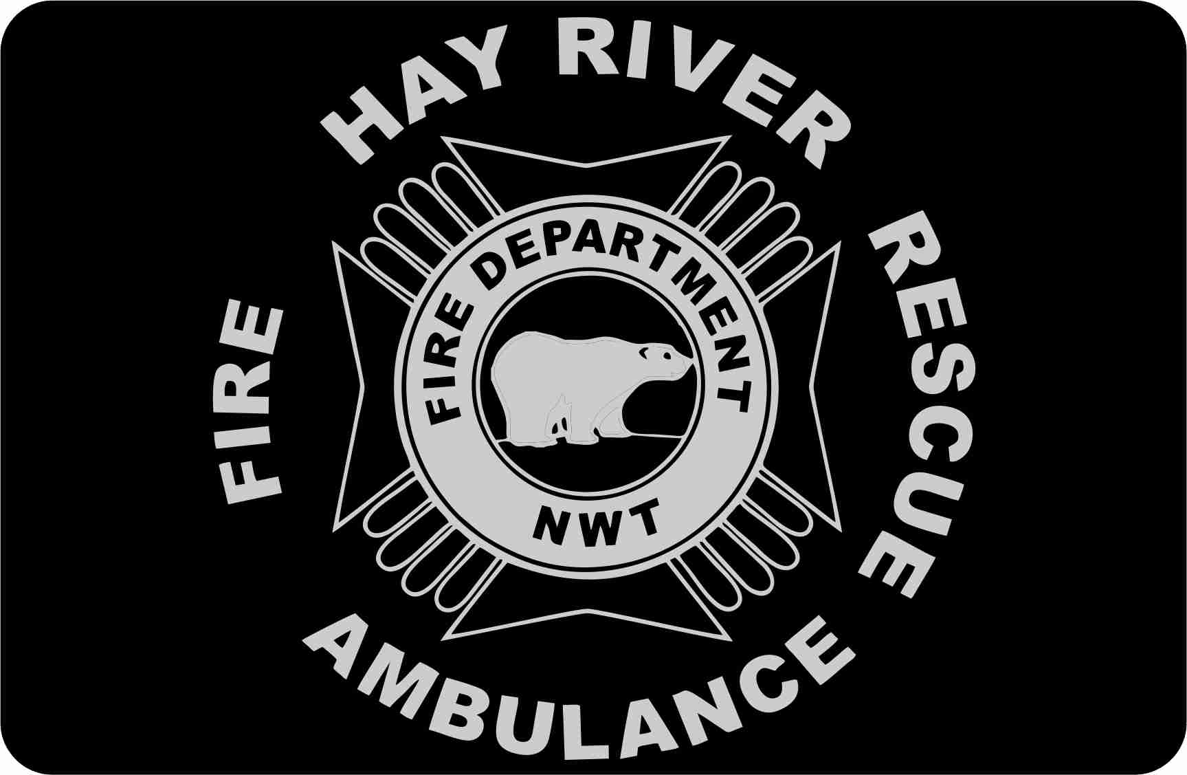 Hay River Fire - Tow Hitch Cover