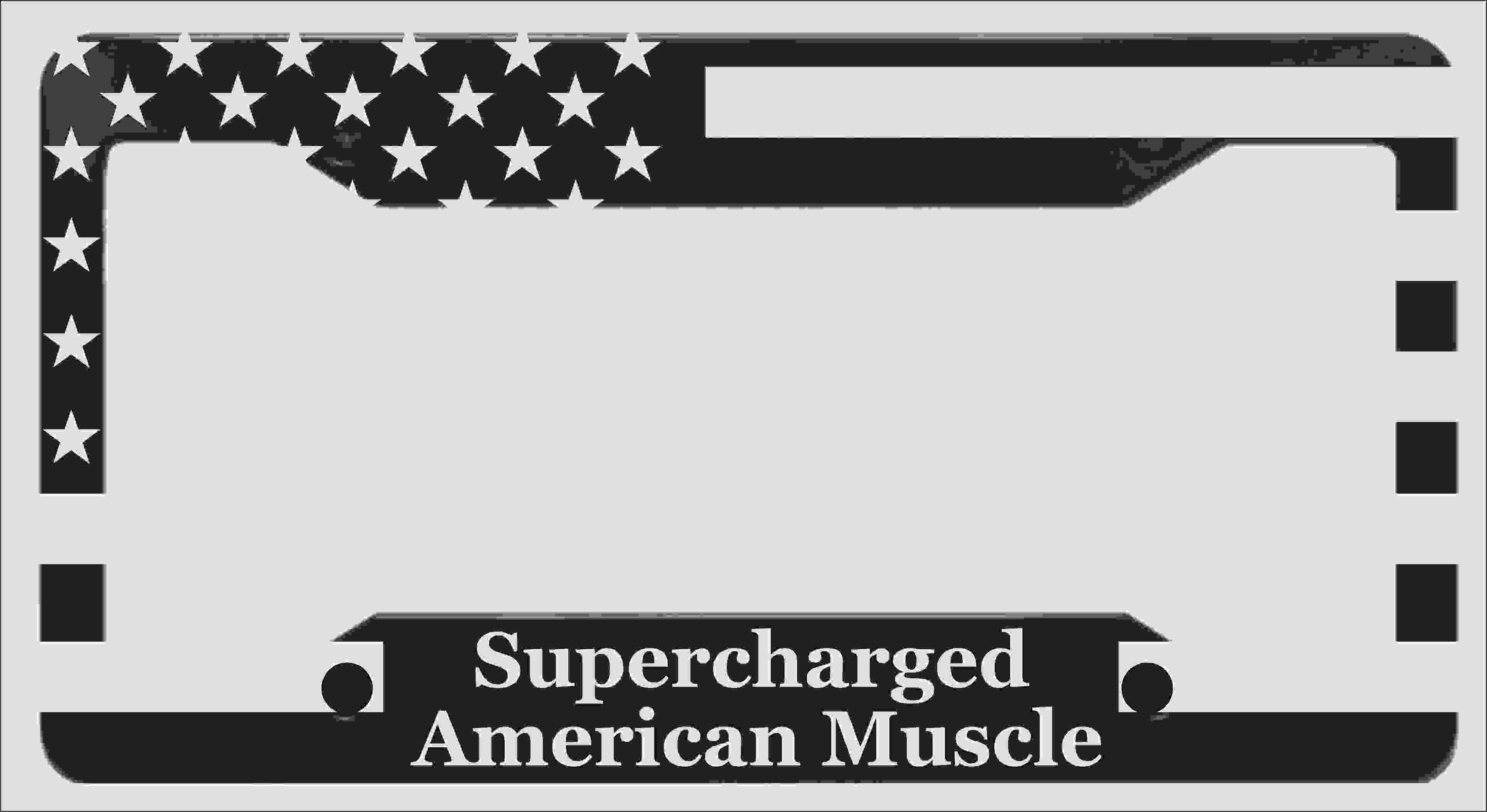 Supercharged American Muscle