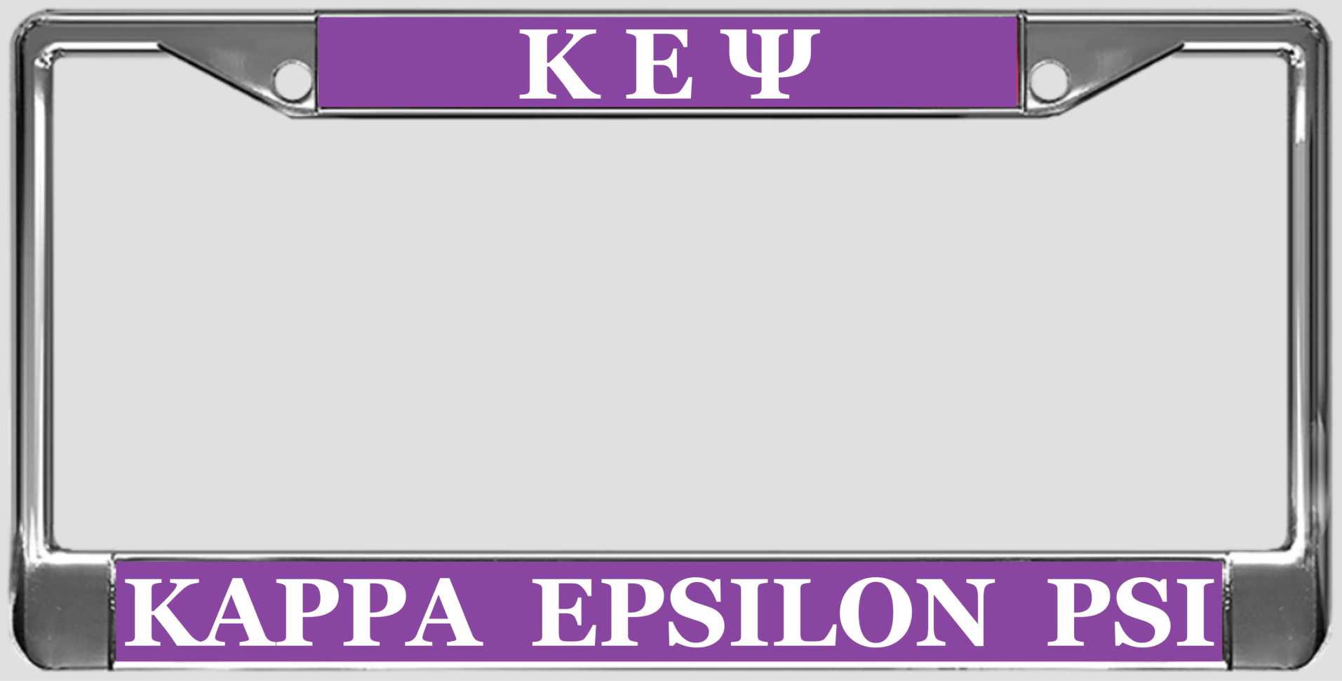 Custom Metal License Plate Frame KEP