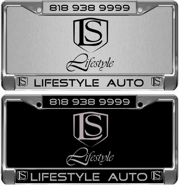Lifestyle Auto Lot of 50 sets of 50 frames and 50 plates (black/silver) and 50 sets of 50 frames and 50 plates (Silver/black) Lifestyle Auto Lot of 50 sets of 50 frames and 50 plates (black/silver) and 50 sets of 50 frames and 50 plates (Silver/black)