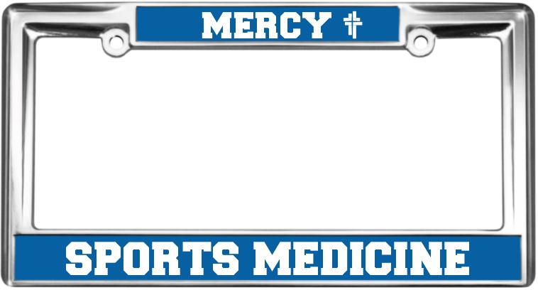 Mercy  - Custom Heavy Duty Car License Plate Frame