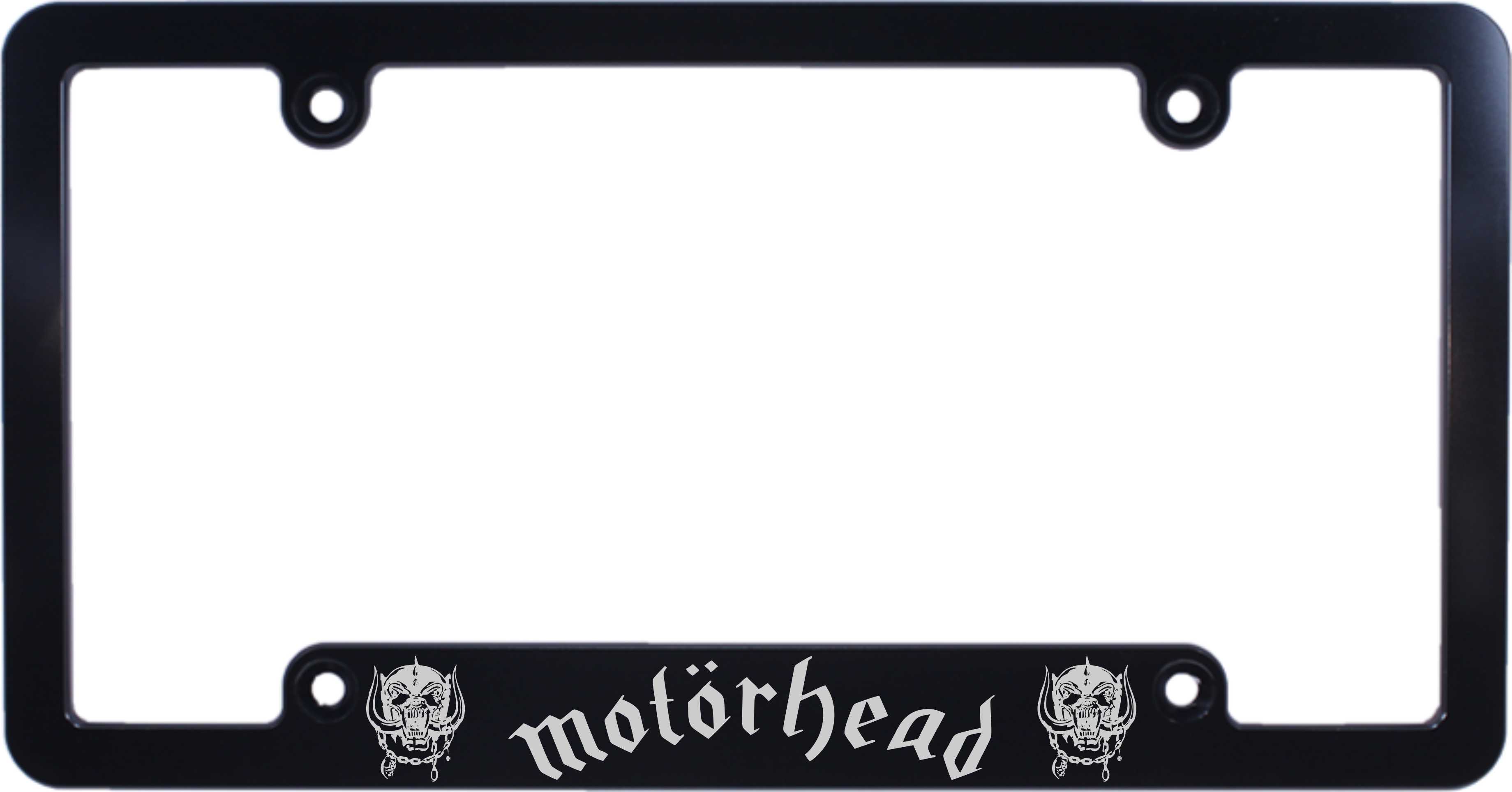 Motorhead CNC machined Car License Plate Frame
