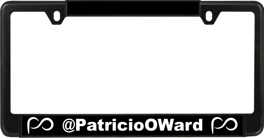 PatricioOWard - Custom metal license plate frame