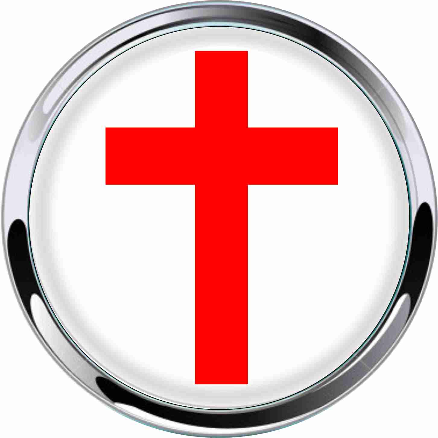 Red Cross Car Emblem