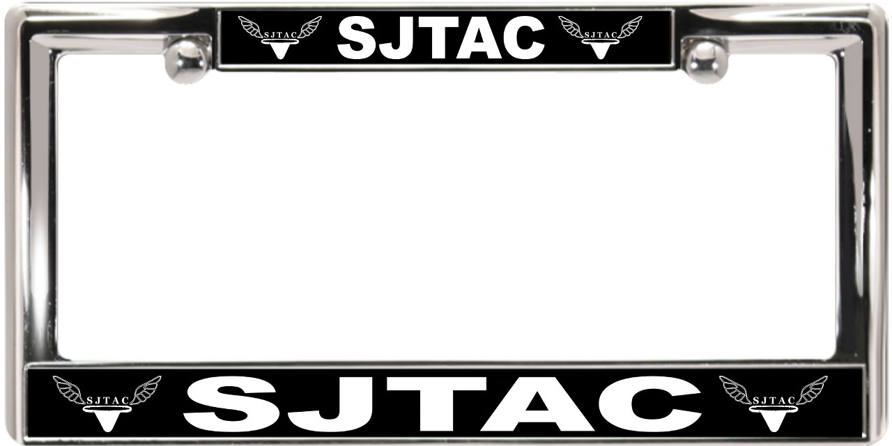 SJTAC Heavy Duty metal license plate frame