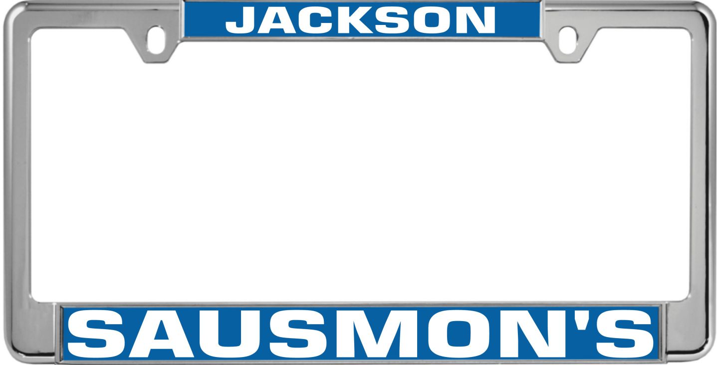 JACKSON SAUSMON'S License Plate Frame