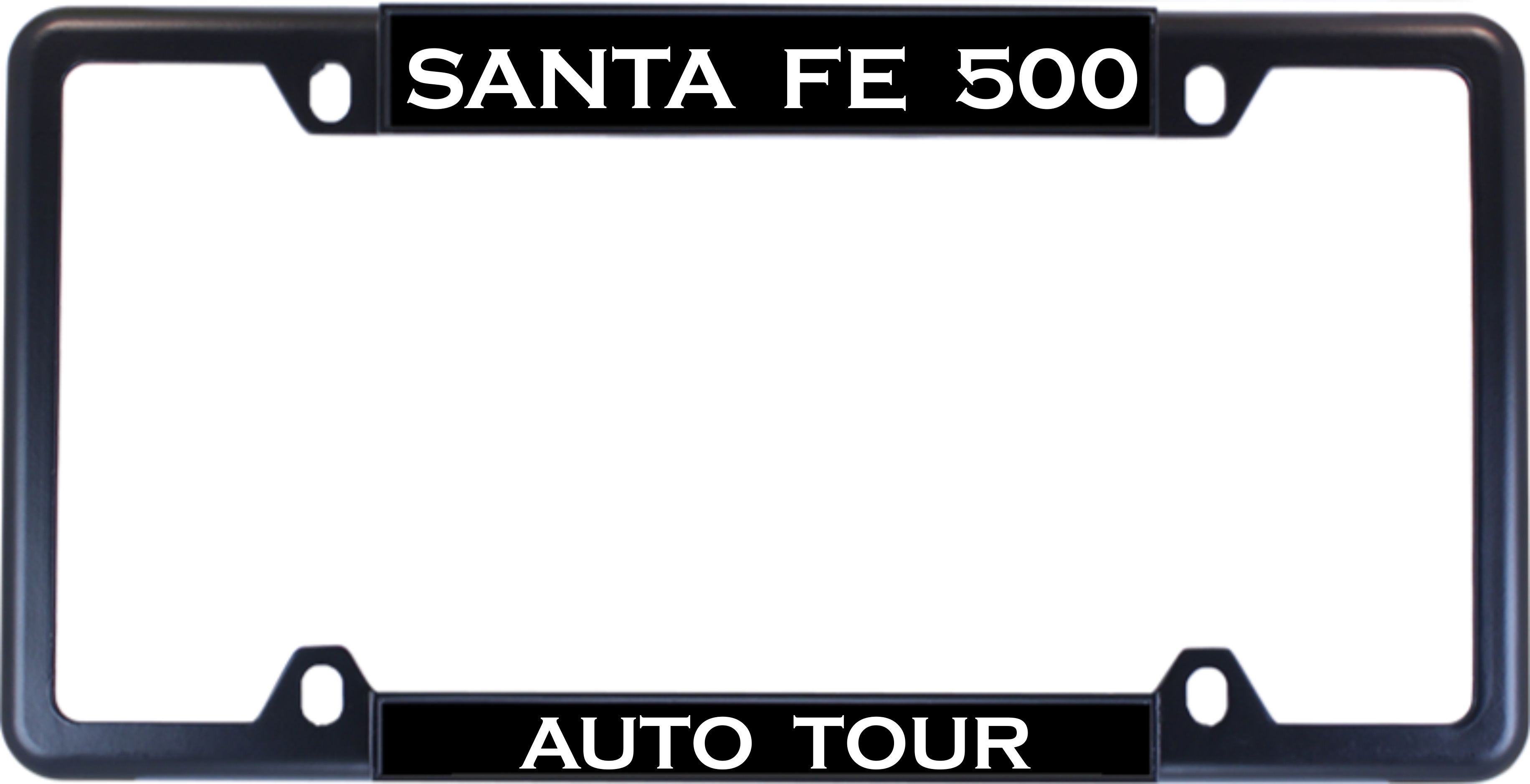 Santa Fe 500 - Custom License plate frame