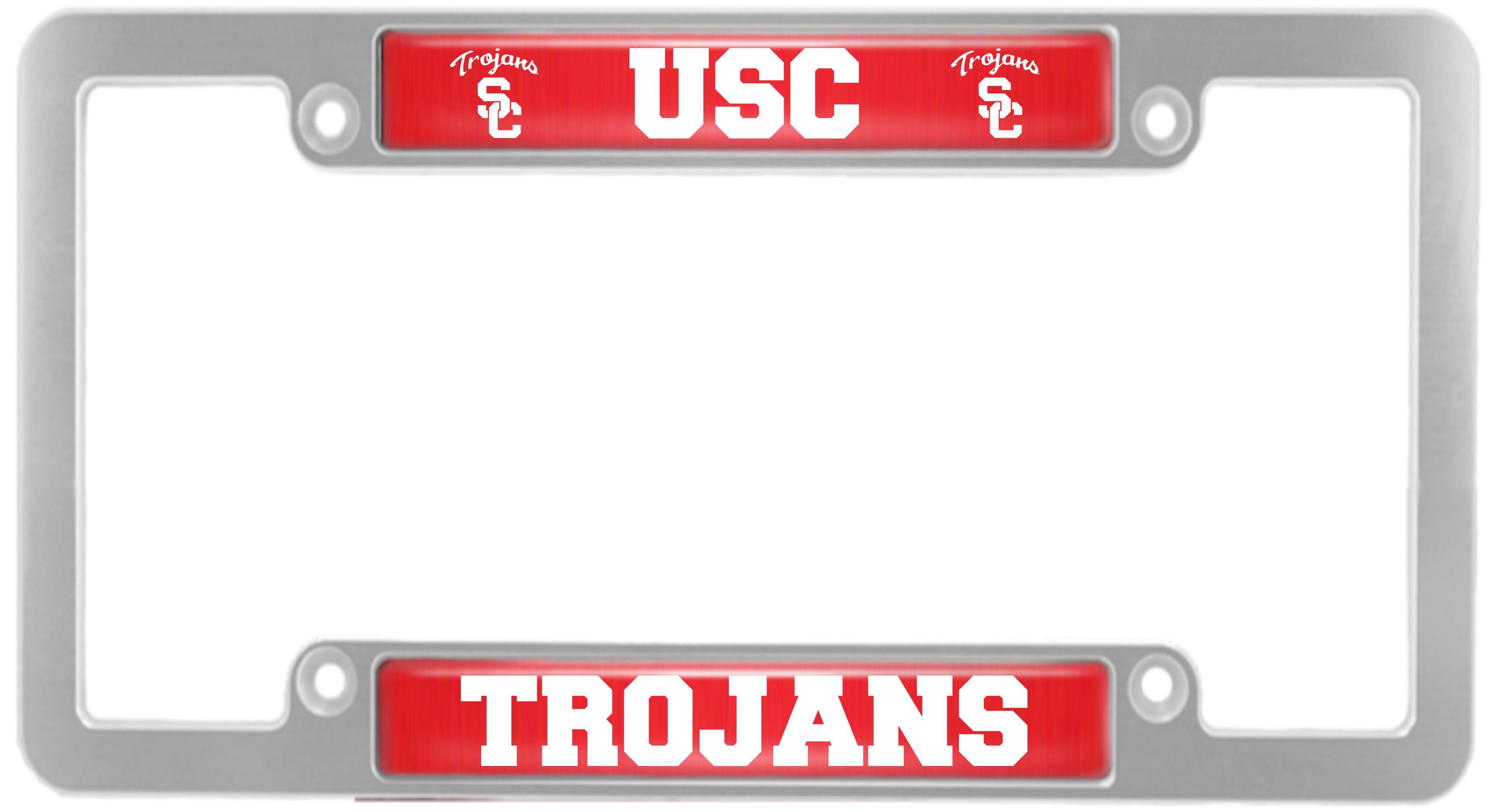USC TROJAN - custom License Plate Frame