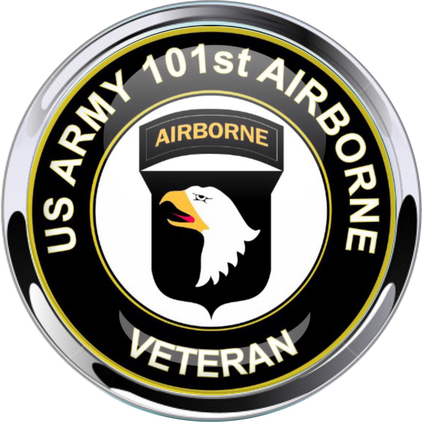 101st Airborne Car Emblem