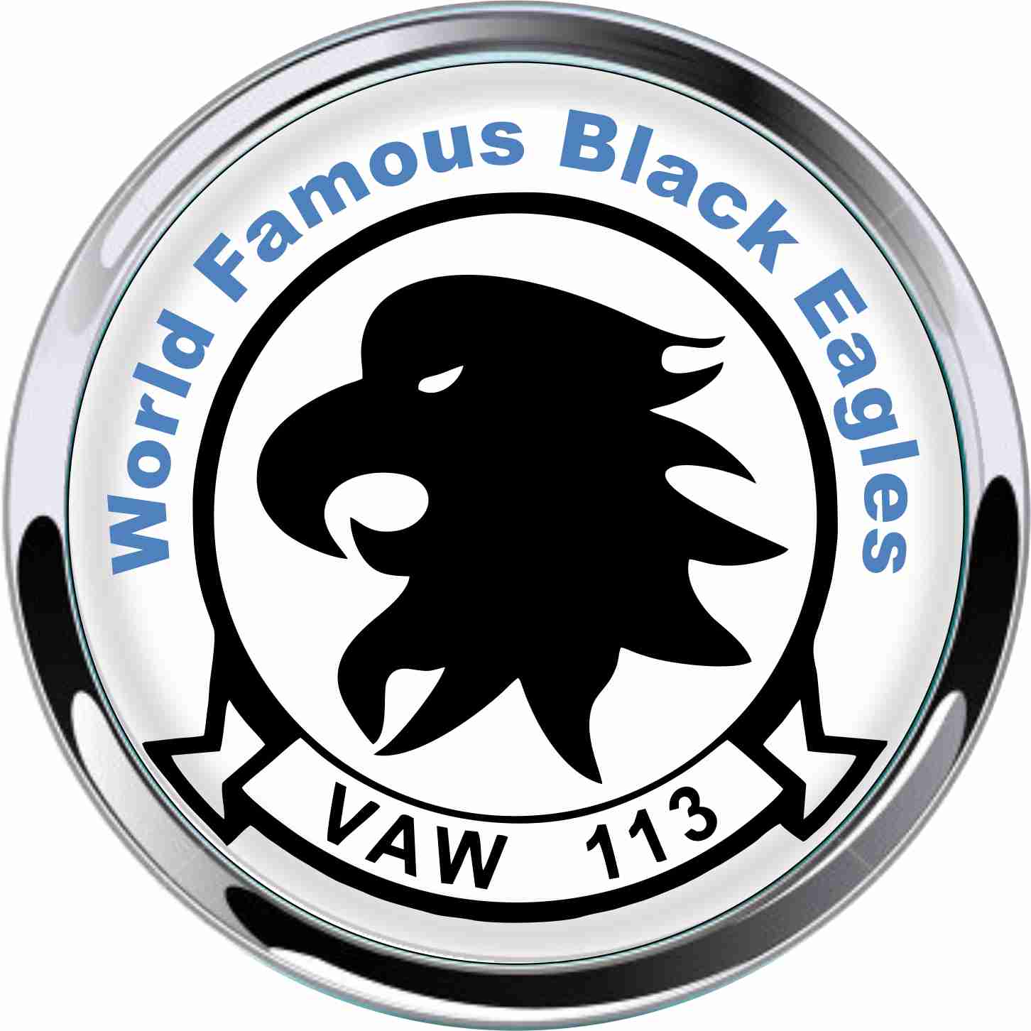VAW 113 Metal Car Emblem