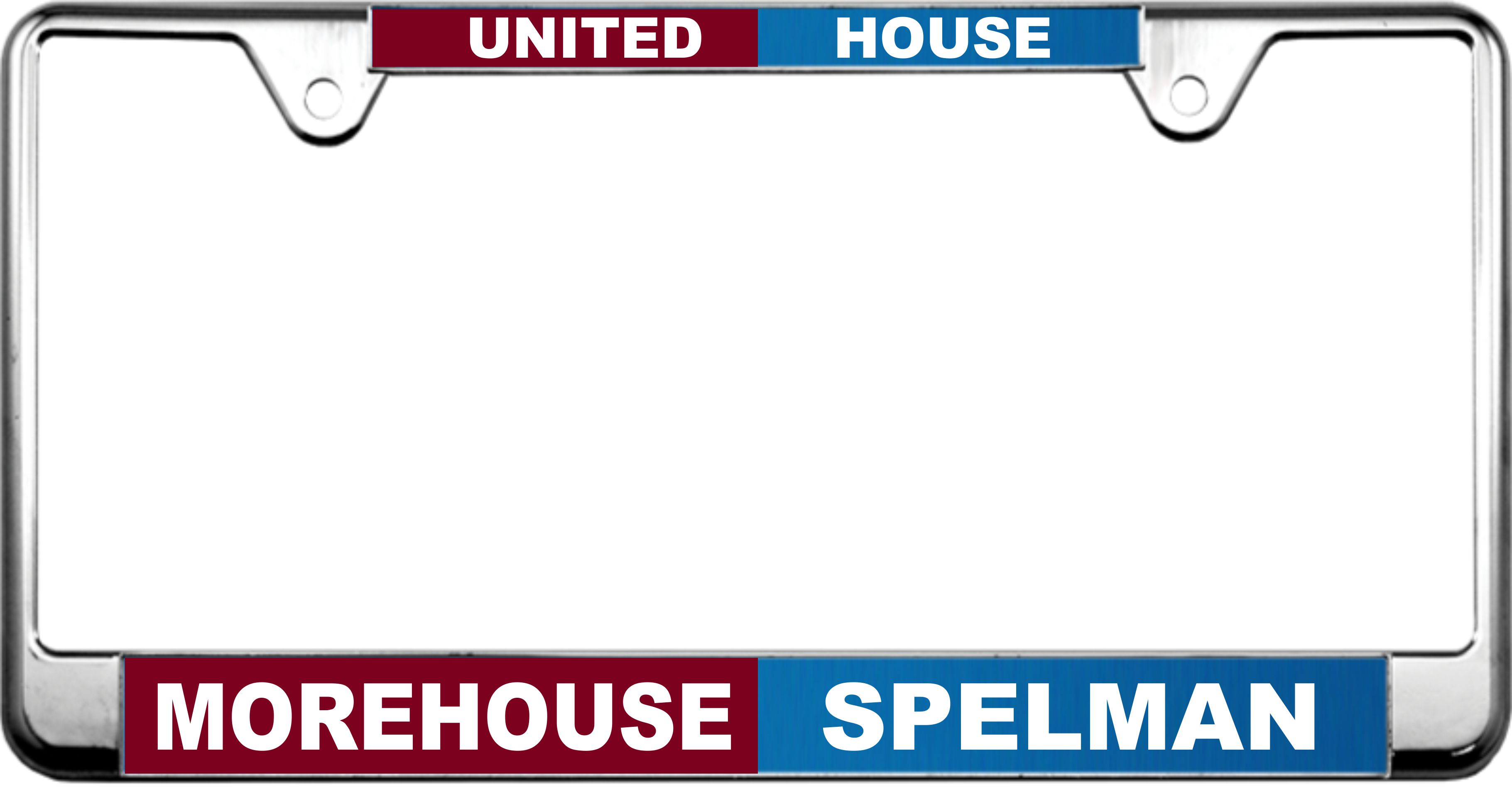 UNITED HOUSE License plate frame