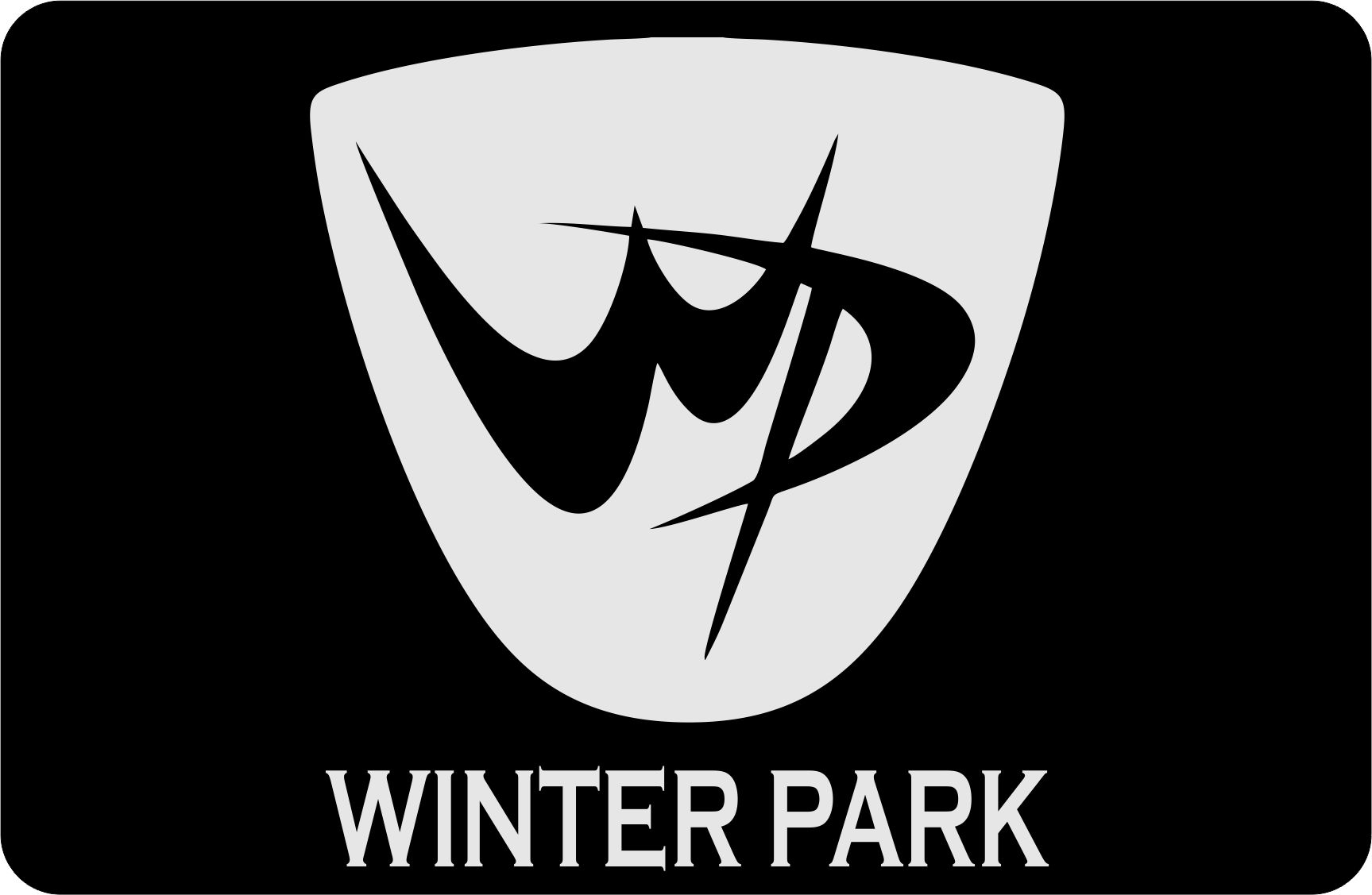 Winter Park - Custom trailer hitch cover